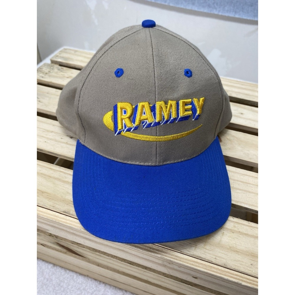 "Ramey" Strap Back Ball Cap Good Used Condition Unisex Adult Hat